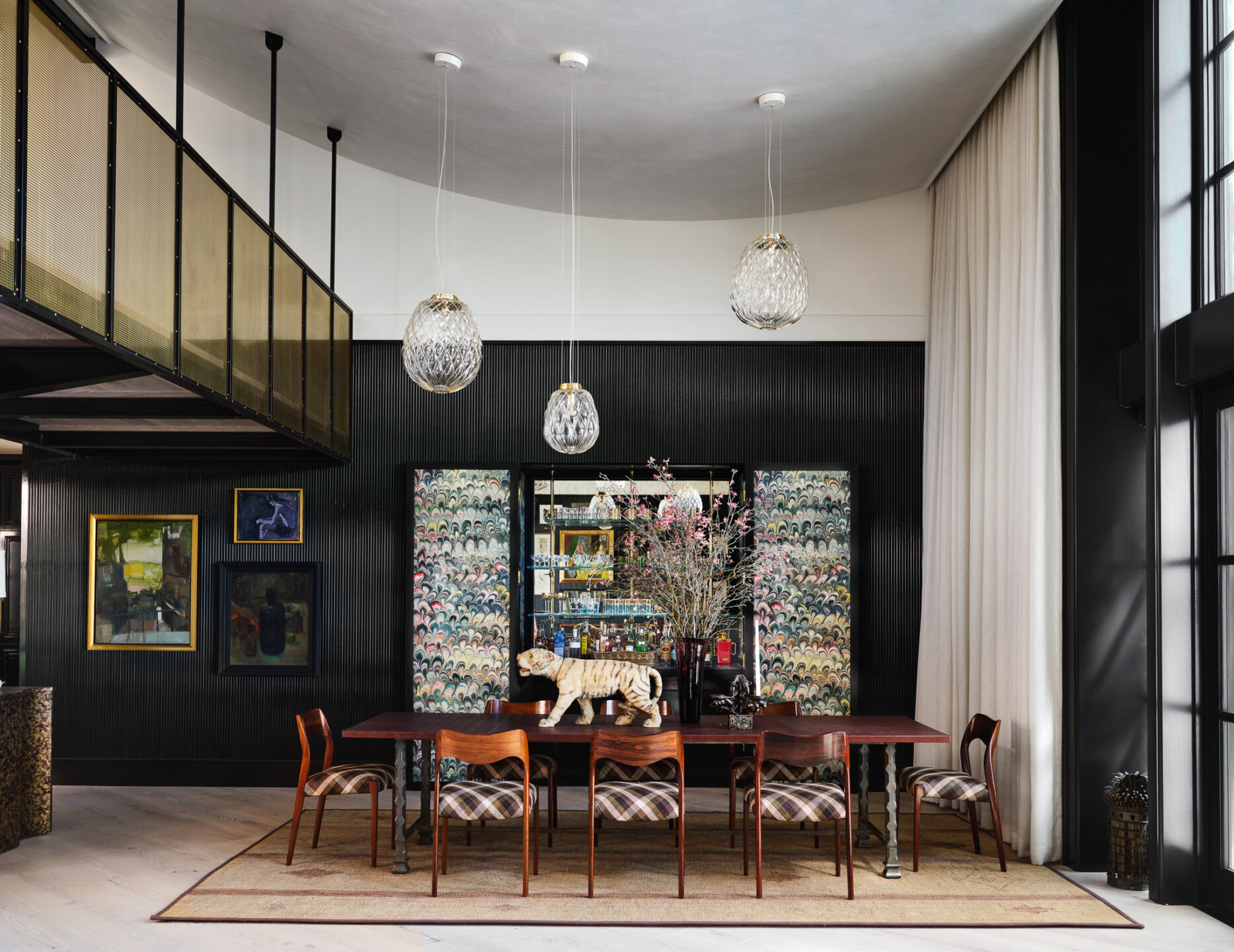 Pringle Fern's Avocado Dining Chairs (Fern Santini)