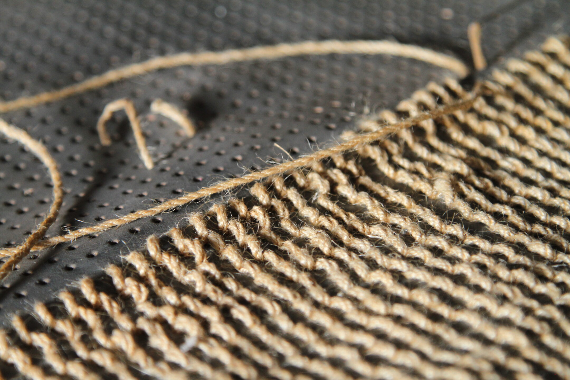 7. Inserting Jute for Lungarno